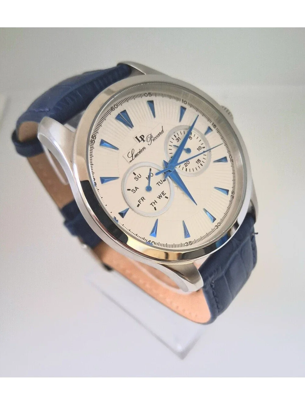 Lucien Piccard Stear LP-12671 Leather Watch IN BOX